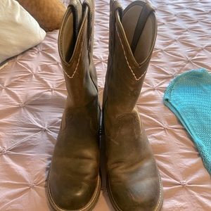 Ariat cowgirl boots!